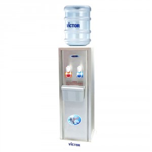 เครื่องทำน้ำร้อน-น้ำเย็นสแตนเลส 2 ก๊อก 	(Water Dispenser Stainless Steel Hot-Cool Water Dispenser	) VT-222N